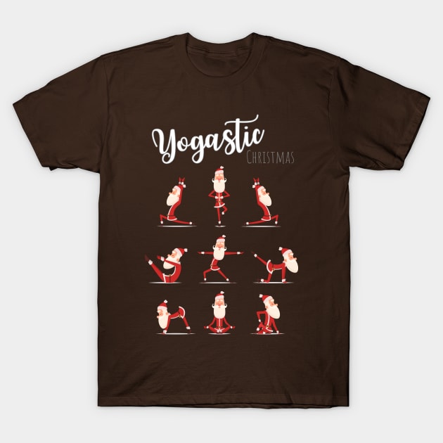 Yogastic Christmas T-Shirt by JOYMADS